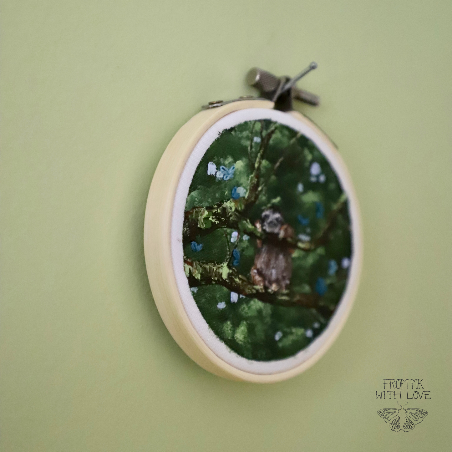 Sloth Embroidery - 3"