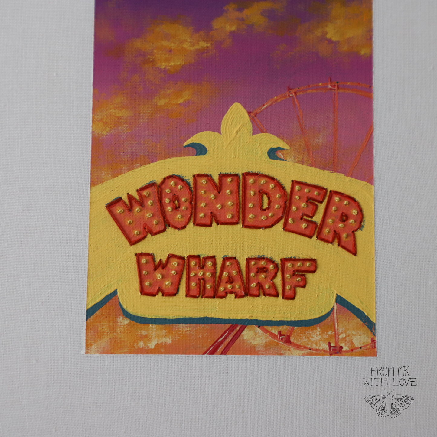 Wonder Wharf Embroidery - 6"x8"