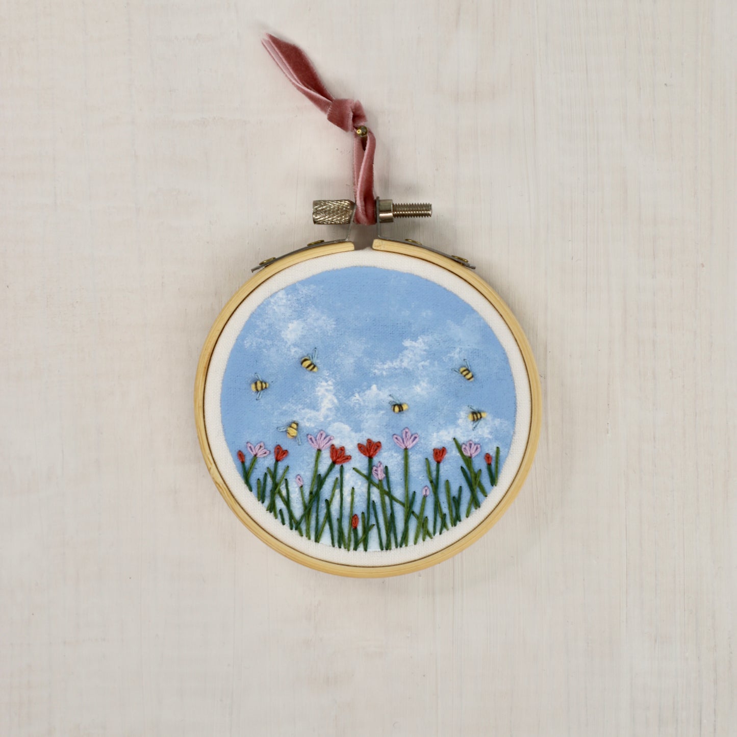 Sunny Day embroidery - 3"